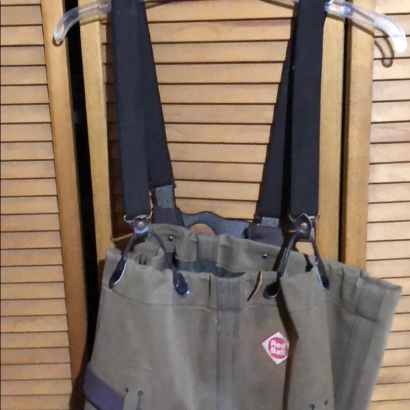 red ball fishing waders